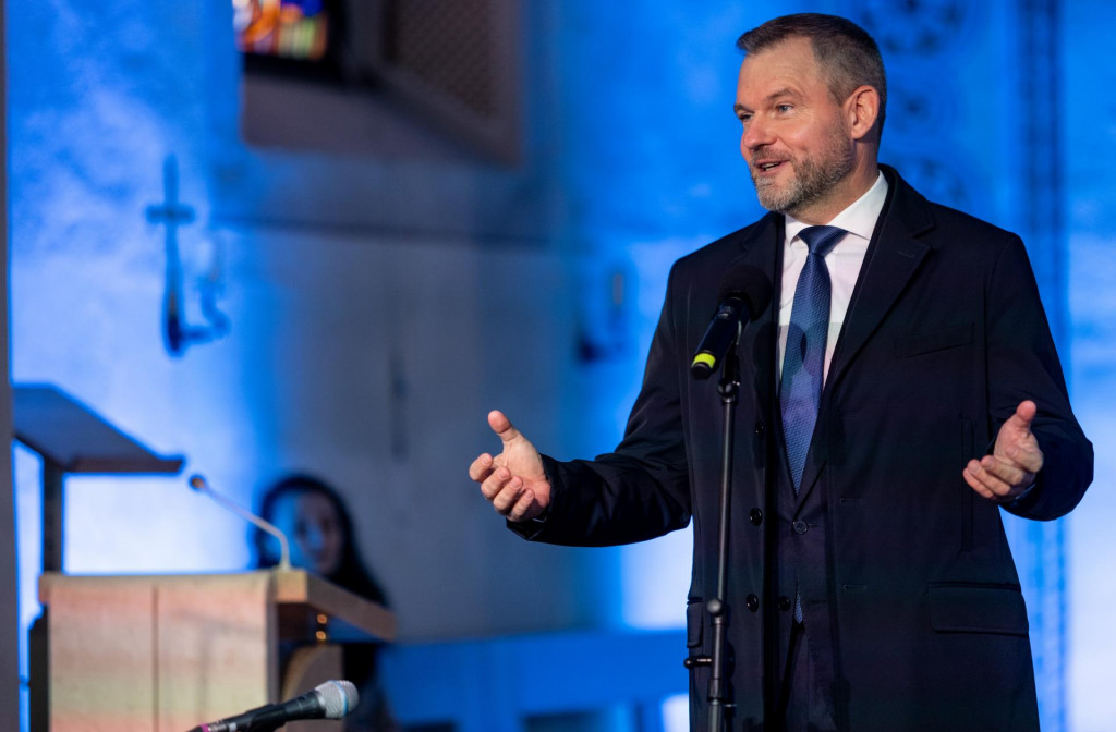 Prezident Peter Pellegrini. FOTO: TASR/Daniel Stehlík