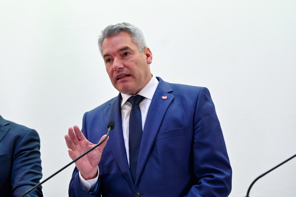 Austrian Chancellor and head of the People‘s Party Karl Nehammer. FOTO: Reuters