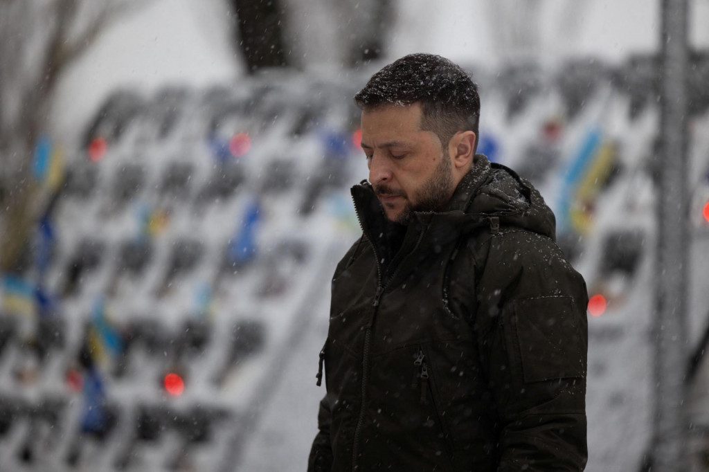 Ukrajinský prezident Volodymyr Zelenskyj. FOTO: REUTERS