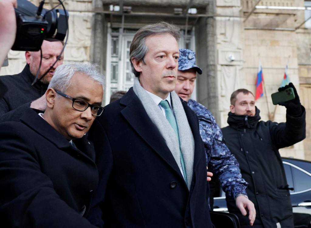 Britský veľvyslanec v Rusku Nigel Casey. FOTO: Reuters