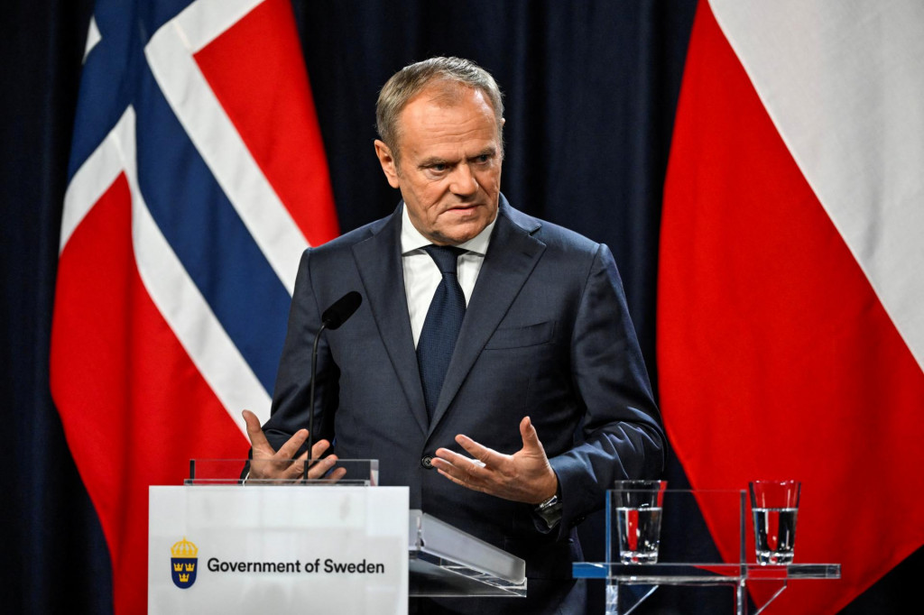 Poľský premiér Donald Tusk. FOTO: Reuters