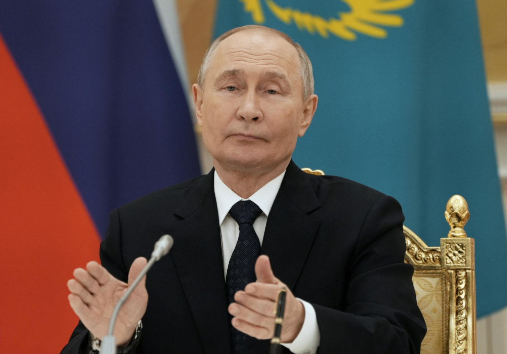 Ruský prezident Vladimir Putin. FOTO: Reuters