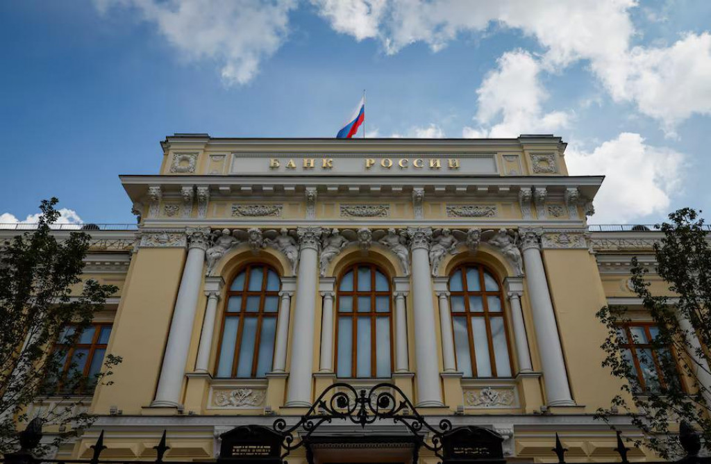 Ruská centrálna banka. FOTO: Reuters