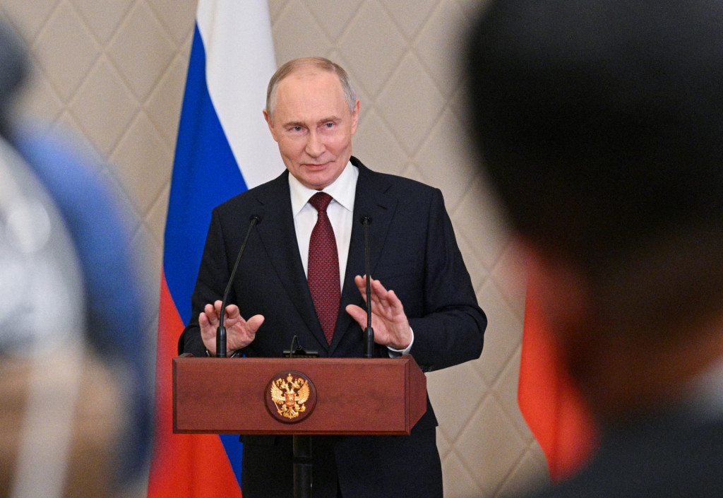 Ruský prezident Vladimir Putin. FOTO: Reuters