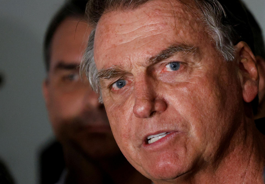 Bývalý brazílsky prezident Jair Bolsonaro. FOTO: Reuters