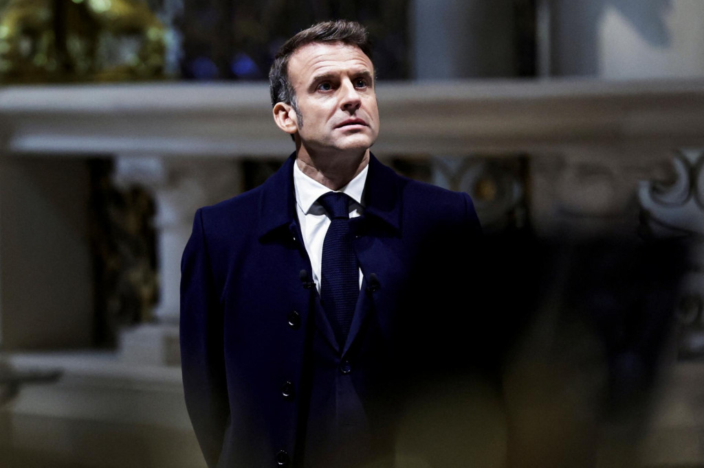 Francúzsky prezident Emmanuel Macron. FOTO: Reuters