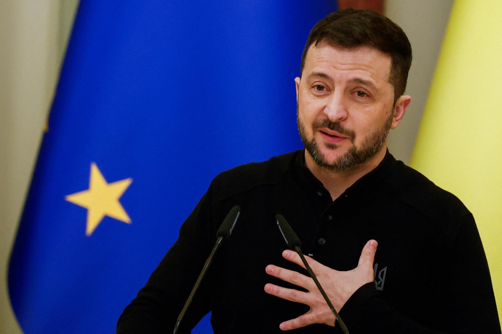 Ukrajinský prezident Volodymyr Zelenskyj. FOTO: Reuters