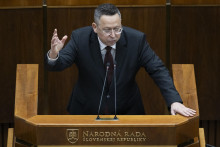 Pozmeňujúci návrh k rozpočtu má pripravený aj samotný minister financií Ladislav Kamenický. FOTO: TASR/M. Baumann