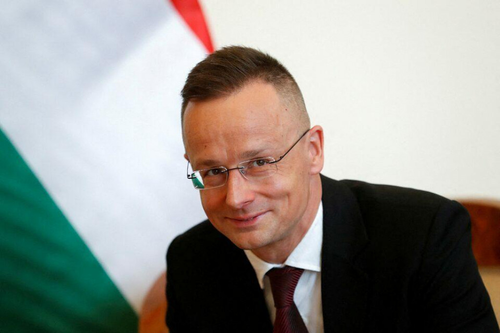 Maďarský minister zahraničných vecí Péter Szijjártó. FOTO: Reuters