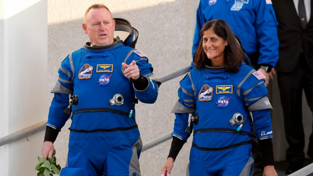 Sunita Williams a Barry ”Butch” Wilmore.