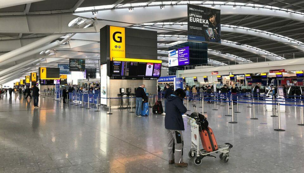 Letisko Heathrow v Londýne. FOTO: Reuters