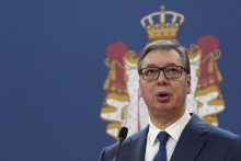 Srbský prezident Aleksandar Vučič. FOTO: TASR/AP