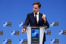 Generálny tajomník aliancie Mark Rutte. FOTO: Reuters