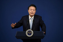 Juhokórejský prezident Jun Sok-jol. FOTO: Reuters