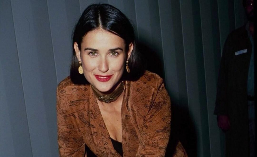 Demi Moore vyzerala pred rokmi inak.