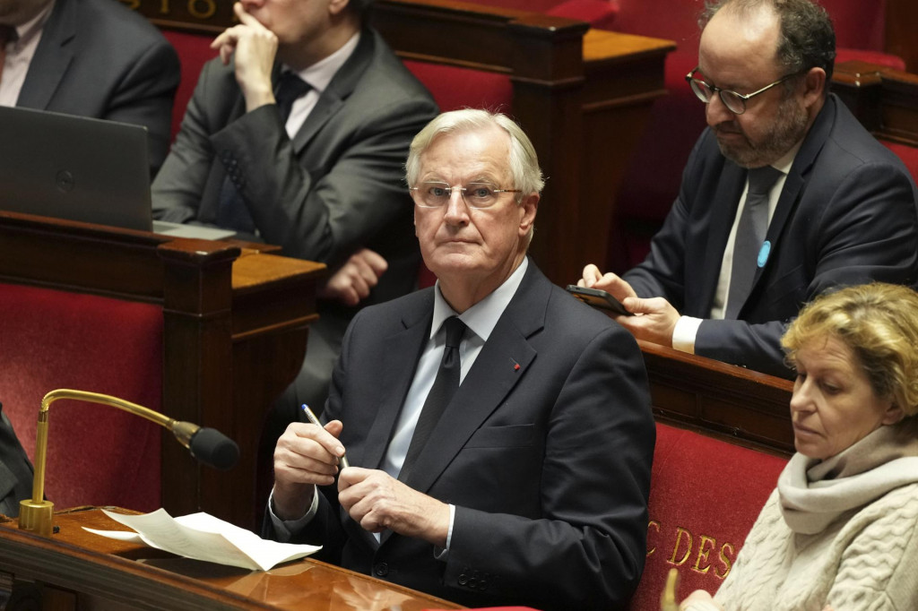 Francúzsky premiér Michel Barnier. FOTO: TASR/AP