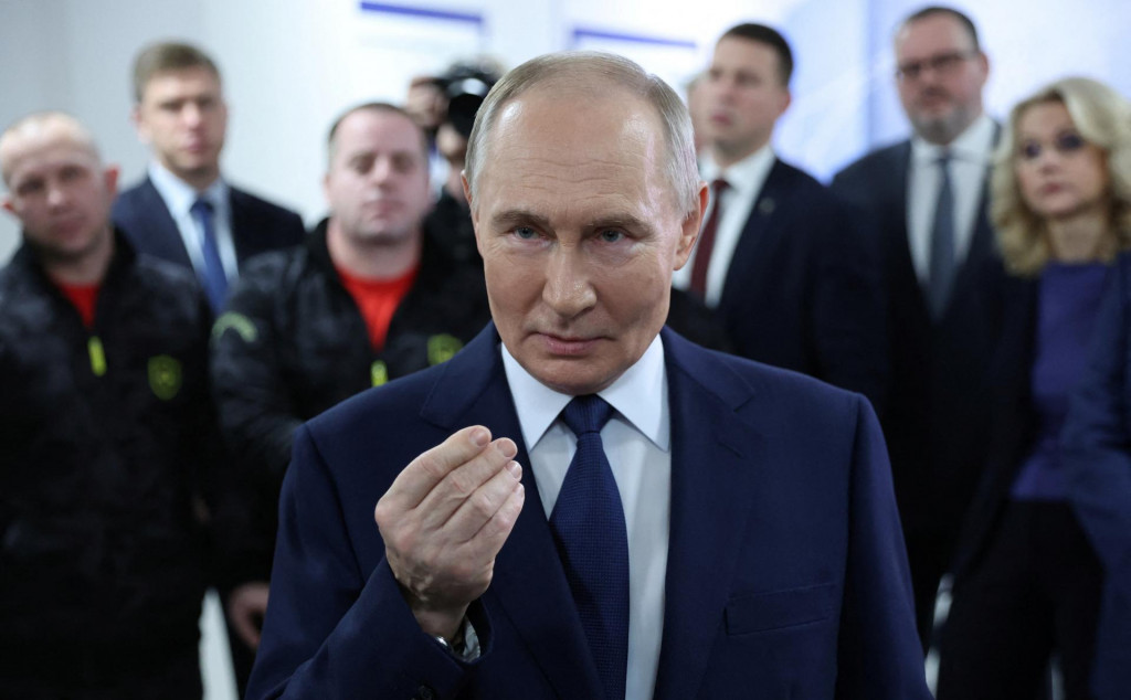 Ruský prezident Vladimir Putin. FOTO: REUTERS