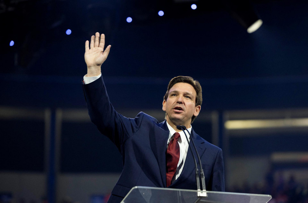 Guvernér Floridy Ron DeSantis. FOTO: Reuters