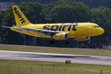 Airbus 319 spoločnosti Spirit Airlines. FOTO: TASR/AP