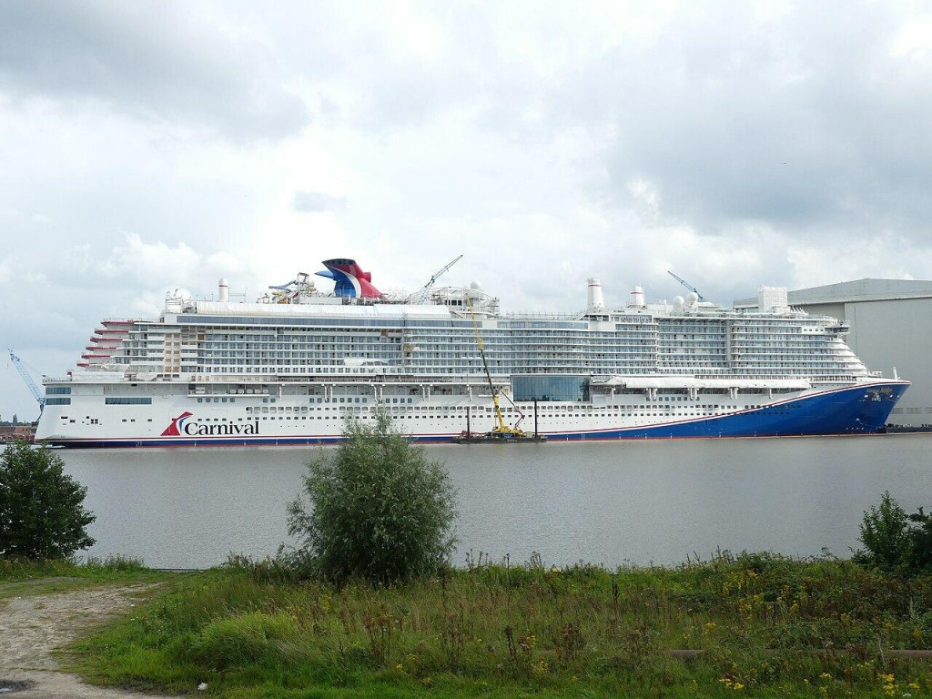 Karnevalové jubileum na lodenici Meyer Werft. FOTO: Wikimedia Commons