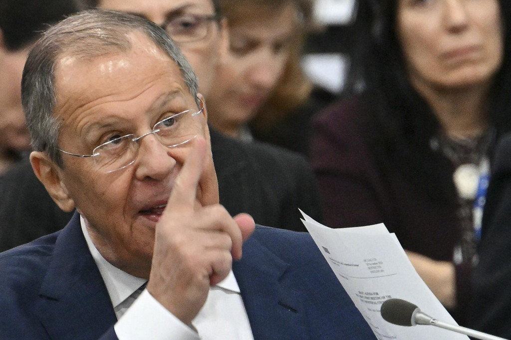 Ruský minister zahraničných vecí Sergej Lavrov. FOTO: TASR/AP