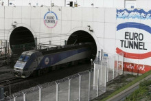 Pohľad na Eurotunel medzi Veľkou Britániou a Francúzskom