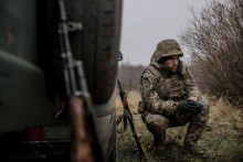 Ukrajinskí prokurátori začali medzi januárom a októbrom tohto roku 60-tisíc trestných konaní proti vojakom za zbehnutie. FOTO: Reuters