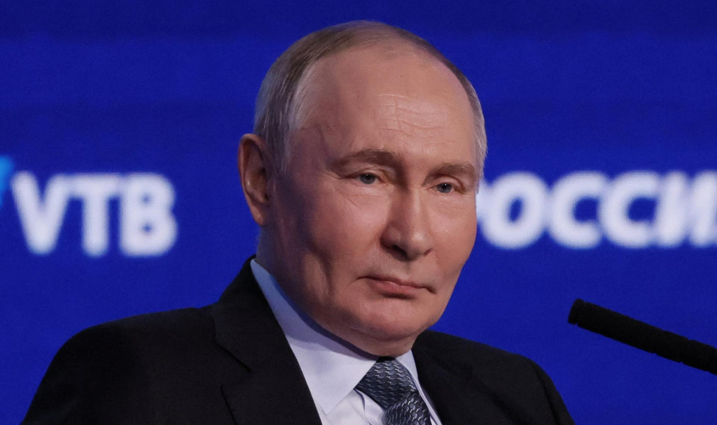 Ruský prezident Vladimir Putin. FOTO: Reuters