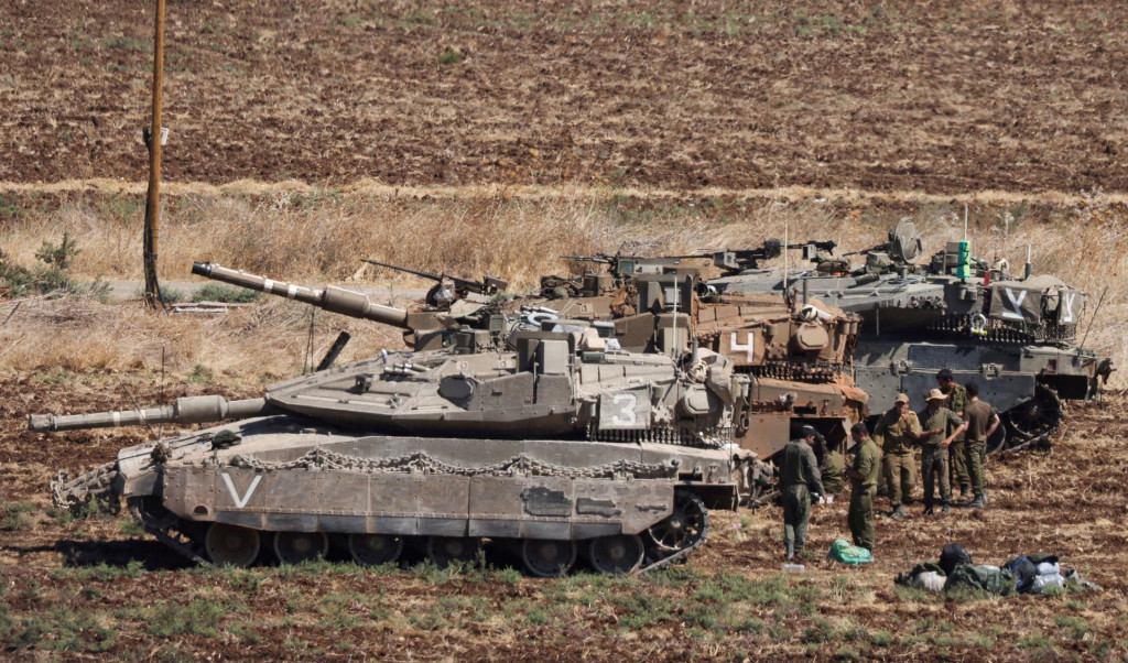 Izraelská armáda. FOTO: Reuters