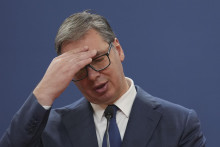 Srbský prezident Aleksandar Vučič. FOTO: TASR/AP