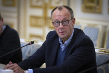 Nemecký opozičný líder a kandidát na kancelára Friedrich Merz. FOTO: TASR/AP