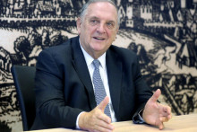 Šéf Slovenskej obchodnej a priemyselnej komory Peter Mihók. FOTO: HN/Pavol Funtál