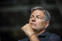 Nemecký minister hospodárstva a vicekancekancelár Robert Habeck. FOTO: TASR/AP