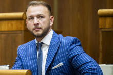 Minister vnútra Matúš Šutaj Eštok (Hlas-SD). FOTO: TASR/Jakub Kotian