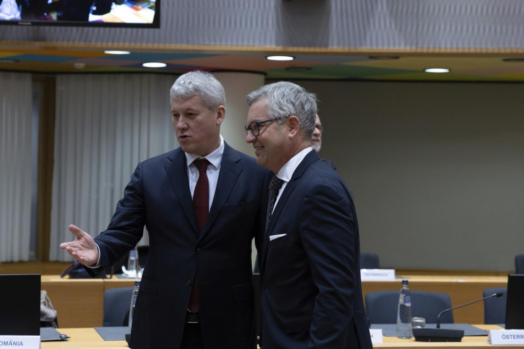 Eurokomis&aacute;r pre vn&uacute;torn&eacute; z&aacute;ležitosti a migr&aacute;ciu Magnus Brunner. FOTO: TASR/AP