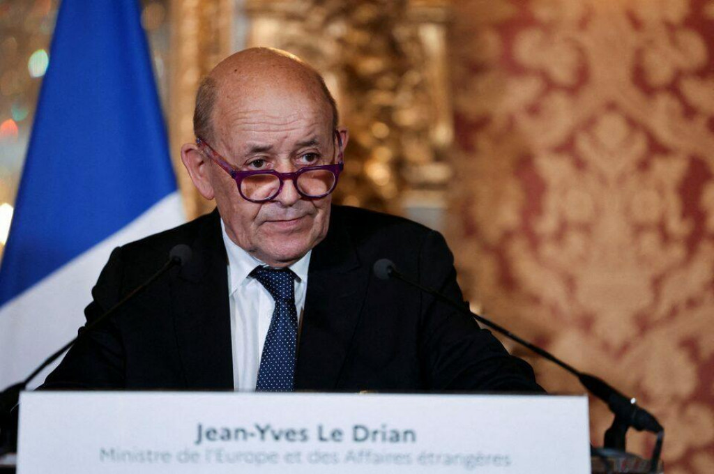 Bývalý francúzsky minister zahraničných vecí Jean-Yves Le Drian. FOTO: Reuters