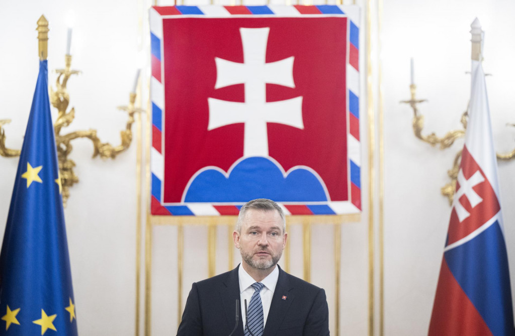 Prezident Peter Pellegrini. FOTO: TASR/Martin Baumann