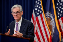 Predseda Federálneho rezervného systému USA Jerome Powell. FOTO: Reuters