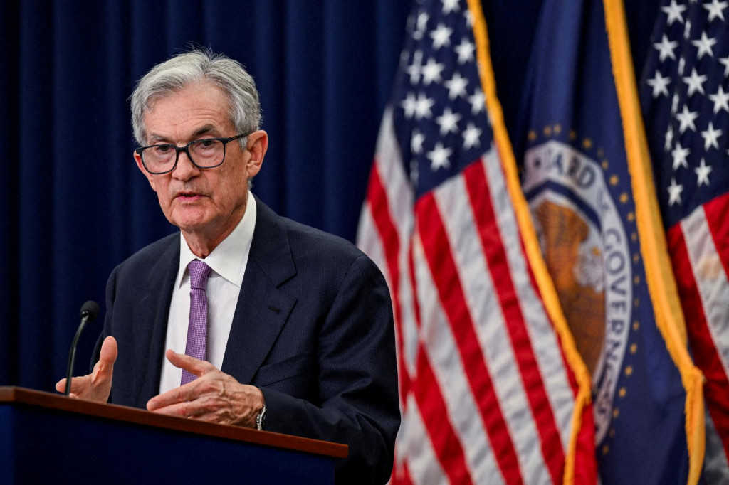 Predseda Federálneho rezervného systému USA Jerome Powell. FOTO: Reuters