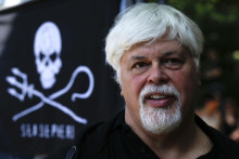 Kanadsko-americký aktivista proti lovu veľrýb Paul Watson. FOTO: Reuters