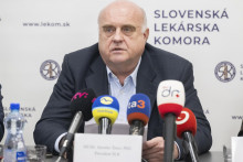 Prezident Slovenskej lekárskej komory Jaroslav Šimo. FOTO: TASR/Martin Baumann