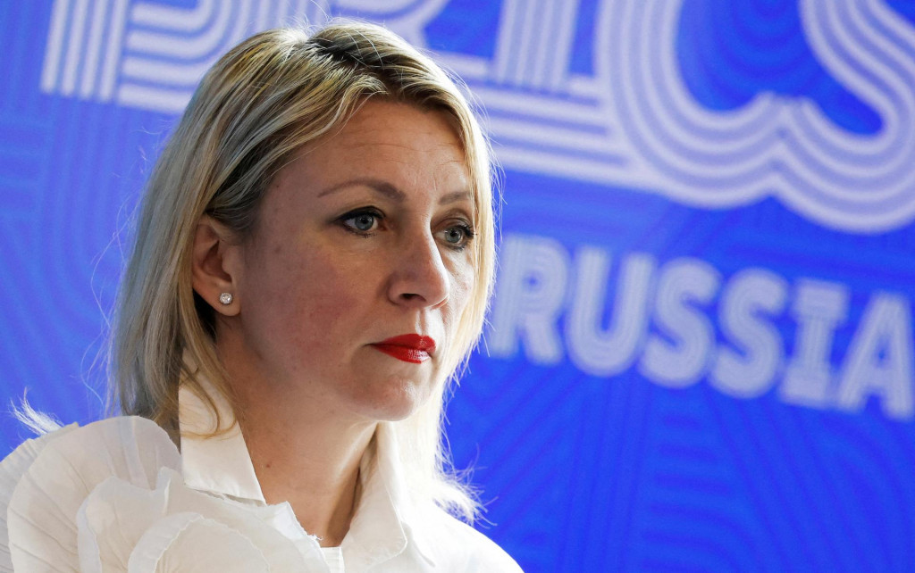 Hovorkyňa ruského ministerstva zahraničných vecí Marija Zacharovová. FOTO: REUTERS