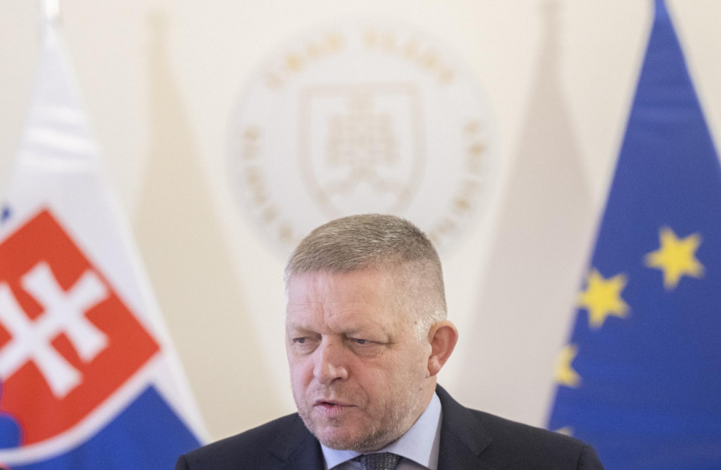 Na snímke predseda vlády SR Robert Fico.

FOTO: TASR/ M. Baumann