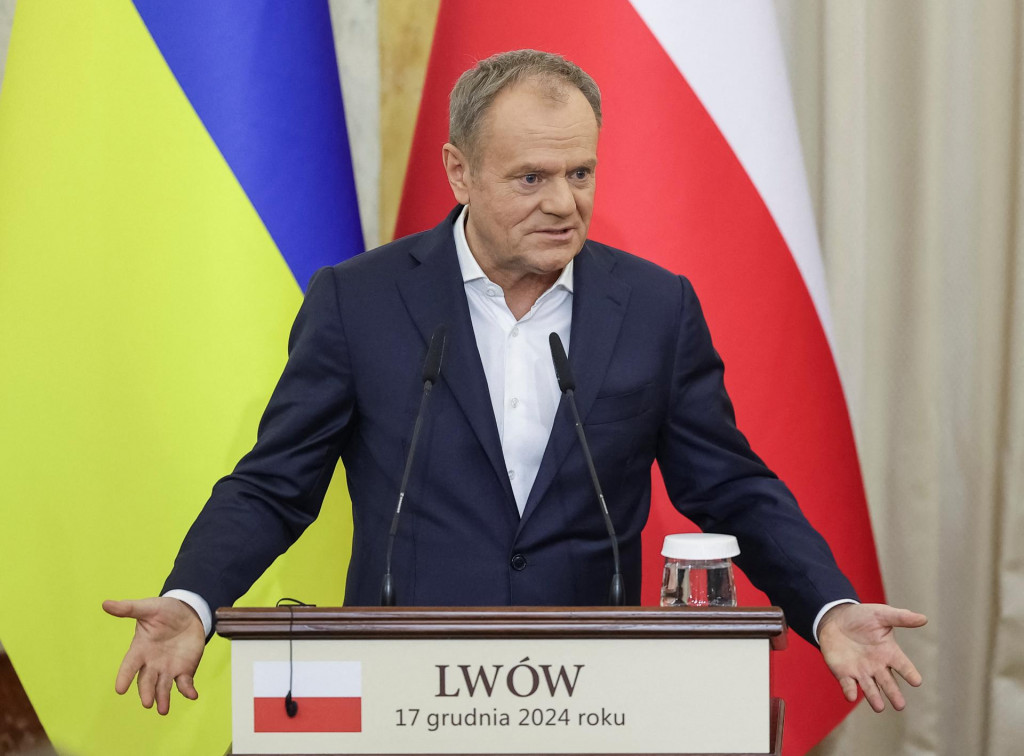 Poľský premiér Donald Tusk. FOTO: Reuters