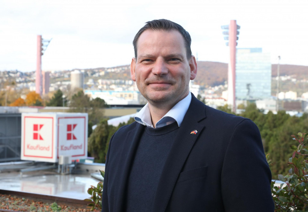 Sven Reinhard - gener&aacute;lny riaditeľ Kaufland Slovensko. FOTO: Peter Mayer