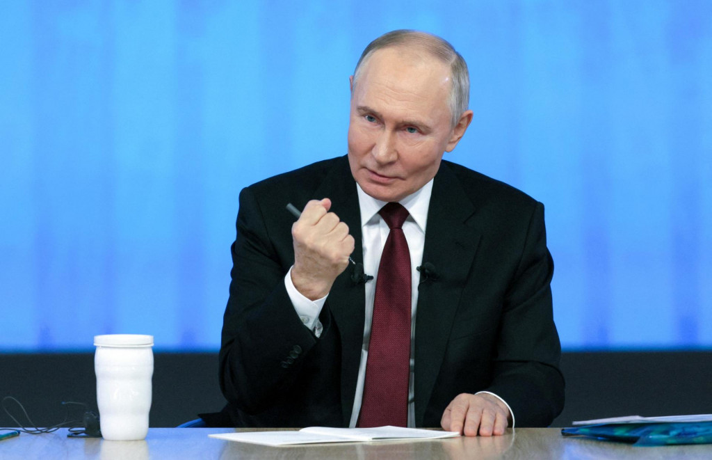 Ruský prezident Vladimir Putin. FOTO: Reuters