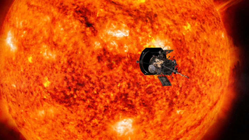 Priekopnícka sonda NASA Parker Solar Probe. FOTO: Reuters