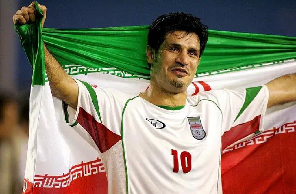 Futbalista Ali Daei. FOTO: Reuters