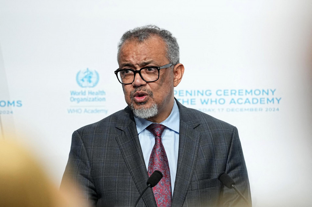 Generálny riaditeľ Svetovej zdravotníckej organizácie Tedros Adhanom Ghebreyesus. FOTO: REUTERS