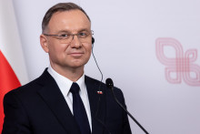 Poľský prezident Andrzej Duda. FOTO: TASR/Daniel Stehlík